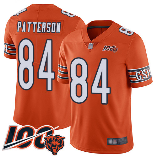Chicago Bears Limited Orange Men Cordarrelle Patterson Alternate Jersey NFL Football #84 100th Season->chicago bears->NFL Jersey